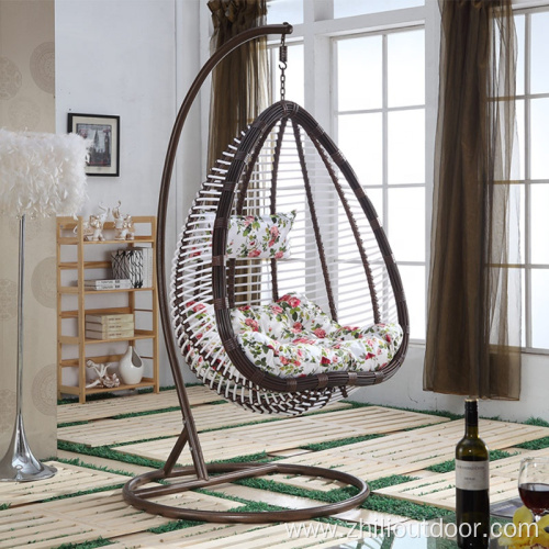 Garden Hammock Hanging Chair Wicker Egg Shaped Chair